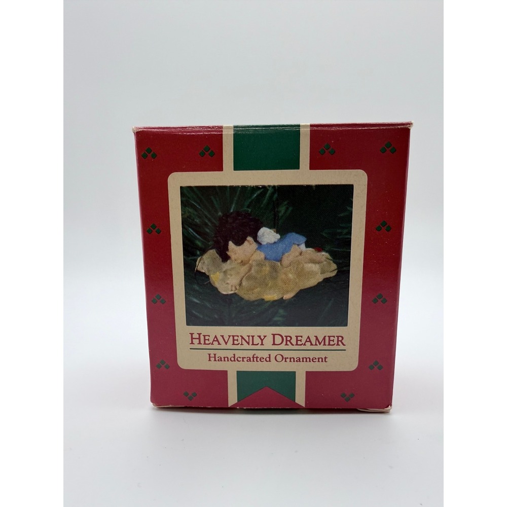 Hallmark Keepsake Vintage Heavenly Dreamer‎ 1986 Handcrafted Christmas Ornament
